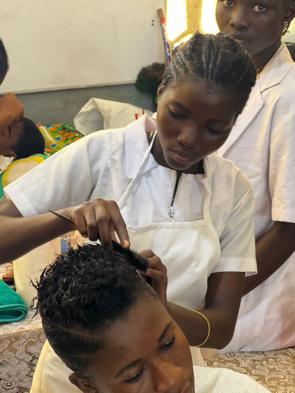 Cosmetology practical work